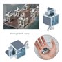 Create idea 16pcs Pinces à Souder Bout à Bout en Acier au Chrome Vanadium 50x25mm pour Réparations de Soudage sur Correctifs dan