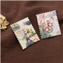 The Lord of the Tools Lot de 50 boutons en bois vintage avec motif floral - 2 trous pour loisirs créatifs, scrapbooking, fabrica