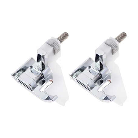 The Lord of the Tools 2pcs Pieds-de-biche pour Ourlets à Point Aveugle Compatible avec Plupart des Machines à Coudre Domestiques
