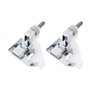 The Lord of the Tools 2pcs Pieds-de-biche pour Ourlets à Point Aveugle Compatible avec Plupart des Machines à Coudre Domestiques