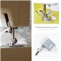 The Lord of the Tools 2pcs Pieds-de-biche pour Ourlets à Point Aveugle Compatible avec Plupart des Machines à Coudre Domestiques