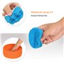 SPTA 25 pièces 80mm Polissage Pad Éponge de Polissage Éponge polir Kit pour avec M14 Foret pour Voiture Ponçage Polissage pour R