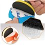SPTA 25 pièces 80mm Polissage Pad Éponge de Polissage Éponge polir Kit pour avec M14 Foret pour Voiture Ponçage Polissage pour R