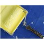 ROLLINGDOG Lot de 8 rouleaux de peinture de 17,8 cm et plateaux, pinceaux de 70 mm et 40 mm pour peinture