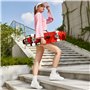 Hikole Skateboard Complet Planche à roulettes en Bois 79x20cm en érable Canadien de 31 Pouces,Roues 86A pour débutants Enfants e