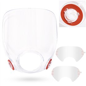 Trudsafe Assemblage de lentilles 6898 et Paquet de 20 Cache-Objectif détachable 6885