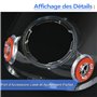 Trudsafe Assemblage de lentilles 6898 et Paquet de 20 Cache-Objectif détachable 6885, compatibles avec Les Masques respiratoires