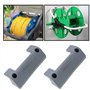 2pcs Support de Dévidoir de Tuyau d'eau Support de Montage Mural Tuyau d'eau Remplacement Support de Fixation de Tuyau de Stocka