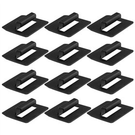 The Lord of the Tools 12pcs Clips de Rideau Pare-Soleil de Voiture Compatible avec Tesla Modèle 3/ Modèle Y/Modèle S/Modèle X Cl