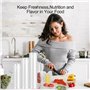 AiQInu Rouleau sous Vide Alimentaire, 3 Rouleaux sous Vide Alimentaire, Sac sous Vide pour la Conservation des Aliments et la Cu