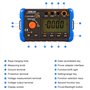 Ohmmètres 60H/60F/60G Multimètre numérique de résistance d'isolement 100V 250V 500V 1000V 1,3 mA Test de court-circuit Test AC D