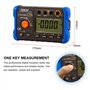 Ohmmètres 60H/60F/60G Multimètre numérique de résistance d'isolement 100V 250V 500V 1000V 1,3 mA Test de court-circuit Test AC D