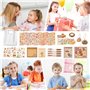 DVDGSC Coffret Scolaire Kabibara Capybara pour Filles : Ensemble de Papeterie Kawaii avec stylos, Porte-clés et Autocollants – F