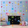 12Pcs Décoration à Suspendre Rentrée Scolaire Guirlande Lettre Nombre Point Multicolore Bannière Enfant pour Maternelle Chambre 