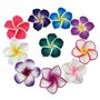 Lot de 50 Perles en Argile Polymère de 35 mm - Couleurs Mélangées