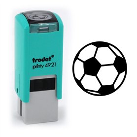 Tampon ballon football | Cachet encreur fidélité foot | 11mm | Stamp ink soccer | Ballon rond