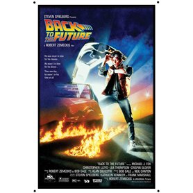 HISIMPLE Affiche de film métallique Retour vers le futur Pulp Fiction 20 x 30 cm