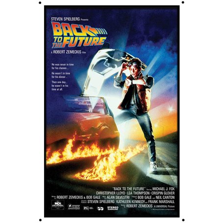 HISIMPLE Affiche de film métallique Retour vers le futur Pulp Fiction 20 x 30 cm