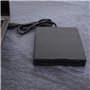 ciciglow Lecteur de Disquette USB Portable 3,5 Pouces Lecteur de Disquette Disque de Lecteur de Disquette Externe USB Ultra-Minc
