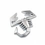 uULiit Voiture 3D Emblèmes pour Abarth 500 595 695 124 Grande Punto Stilo Bravo