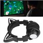 PenRux Écouteurs à Oreilles de Chat, Casque Bluetooth Supra-auriculaire, Casque de Jeu Pliable, écouteurs Bluetooth à Oreilles d