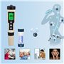 Stylo de Test D'hydrogène, Sonde Détachable Haute Sensibilité Compteur D'hydrogène Stylo de Mesure D'hydrogène Multifonctionnel 