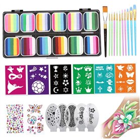 Kit de peinture faciale