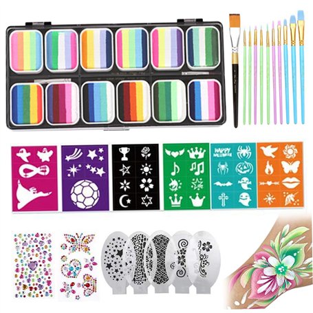 Kit de peinture faciale