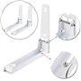 Support de fixation murale pliable pour four à micro-ondes - Blanc