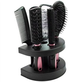 Brosse de soins de cheveux ensemble Femmes peignet set dames salon massage de cheveux outils de coiffure professionnelle avec su