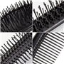 Brosse de soins de cheveux ensemble Femmes peignet set dames salon massage de cheveux outils de coiffure professionnelle avec su