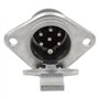 ExcLent QX1539 24V 7 broches Verrouillage Prise mâle Prise de courant Prise de connexion pour remorque Remorque de camion Adapta