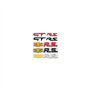 MhaRt yzw6688 Autocollant de Voiture en métal GT RS Sport Badge emblème Compatible avec Logan Clio Megane Kangoo 1 2 3 4 Captur 