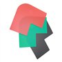 Gabarit de Guide de Barbe, Coffre-fort 3pcs Moustache Sideburns Template Shaping Tool Ergonomique Portable pour la Maison