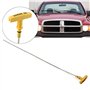 Jodriva Indicateur de Niveau V8 5,7 L en Acier Inoxydable 53021321AC, for Dodge, Ram 1500 2500 3500 Moteur V8 5,7 L 2003-2008 Su