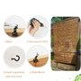 LGHSWDQ Rideaux De Anti-UV Roseau Naturel, 30 40 60 80 100 120 140 160 cm Rétro Store Bambou, Rideau Bambou Tissés Main pour Int