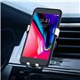 DxxxAB7 pour Peugeot 206CC 207CC 3008 307CC 307SW,Support Voiture pour Téléphones,Rotation Support de téléphone pour Grille d'aé