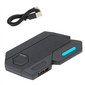 cigemay Convertisseur Clavier Souris avec 3 Ports USB 1 Port USB C