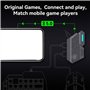 cigemay Convertisseur Clavier Souris avec 3 Ports USB 1 Port USB C, Bluetooth 5.0 Téléphone Portable Tablette Game Throne Clavie
