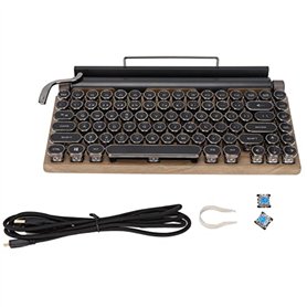 Clavier de machine à écrire rétro