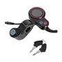 ZEMNLO Écran LCD 6 Broches for Trottinette électrique Hitway H5, avec Accessoires de Verrouillage, Tableau de Bord Écran d'affic