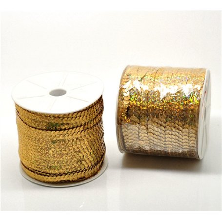 Ruban à sequins de 5 m de diamètre ou de 6 mm