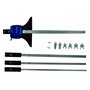 Guide de scie Tivoly XT70017621400 pour scies rondes et sauteuses, bleu