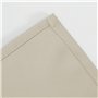 HOMEROKK Lot de 2 Rideaux Occultants 100% Polyester (Ecru, 140 X 240 cm)
