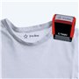 C-TAKI Tampon textile pour marquer les vêtements - Imprime une Etiquette vêtement de 38 x 14 mm, Résiste au lavage, Marquage net