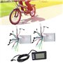Wivplex Kit de Conversion de vélo électrique, contrôleur de Moteur à Double entraînement 48 V 60 V 450 W et Panneau d'affichage,