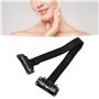 Ceinture Anti-rides Réglable Résistante à l'usure avec Pince à Cheveux pour la Mise en Forme du Visage 4 PCS (Le