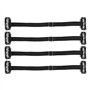 Face Lift Tape, Ceinture Anti-rides Réglable Résistante à l'usure avec Pince à Cheveux pour la Mise en Forme du Visage 4 PCS (Le