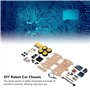 Plate-Forme de Voiture Intelligente avec Moteur de Suivi 4WD avec Roues d