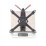 Yurefax Kit de Cadre de Course FPV 128 mm 2,5 Pouces Pièces de Rechange for Drone quadricoptère FPV Kit d'accessoires pour Drone